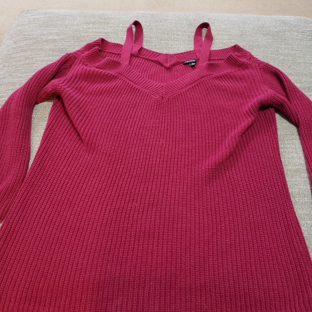 Torrid Cold Shoulder Sweater